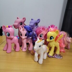 My Little Pony Lot Figures Toys Pinkie Pie Rainbow Treat Royal Ribbon Fluttershy